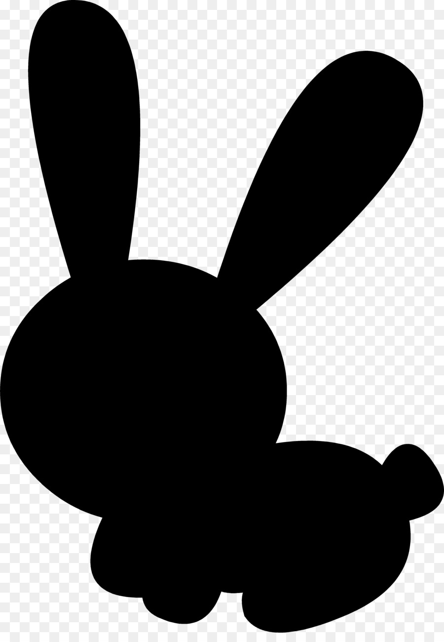 Lapin，Silhouette PNG