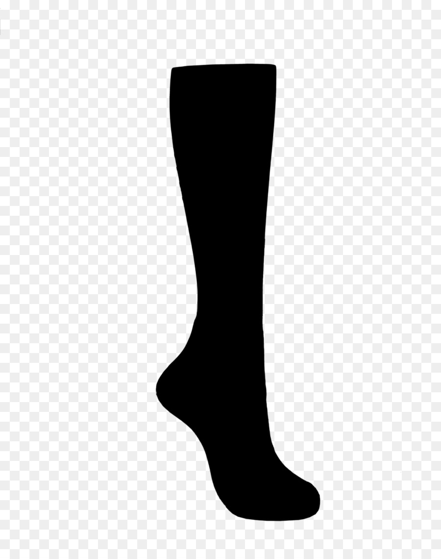 Chaussette Noire，Chaussure PNG