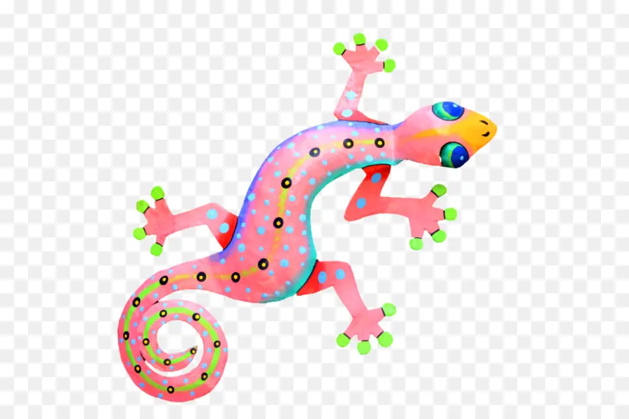 Gecko Coloré，Lézard PNG