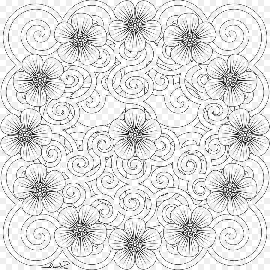 Motif Floral，Fleurs PNG