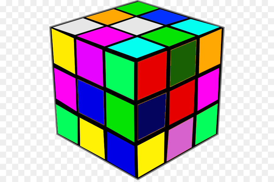 Rubik's Cube，Coloré PNG