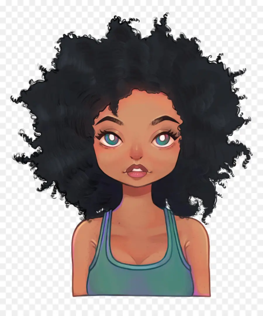 Afrotextured Cheveux，Afro PNG