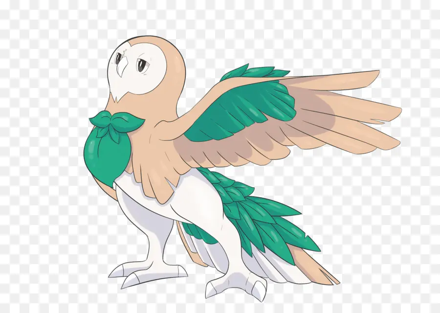 Rowlet，Souffert PNG