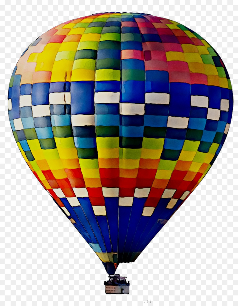 Montgolfière Colorée，Ciel PNG