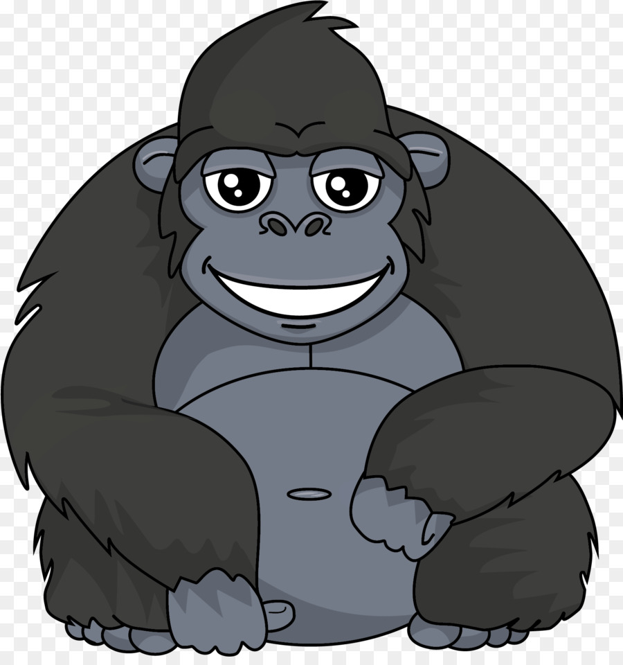 Des Gorilles  Occidentaux Pan Dessin  PNG Des Gorilles  