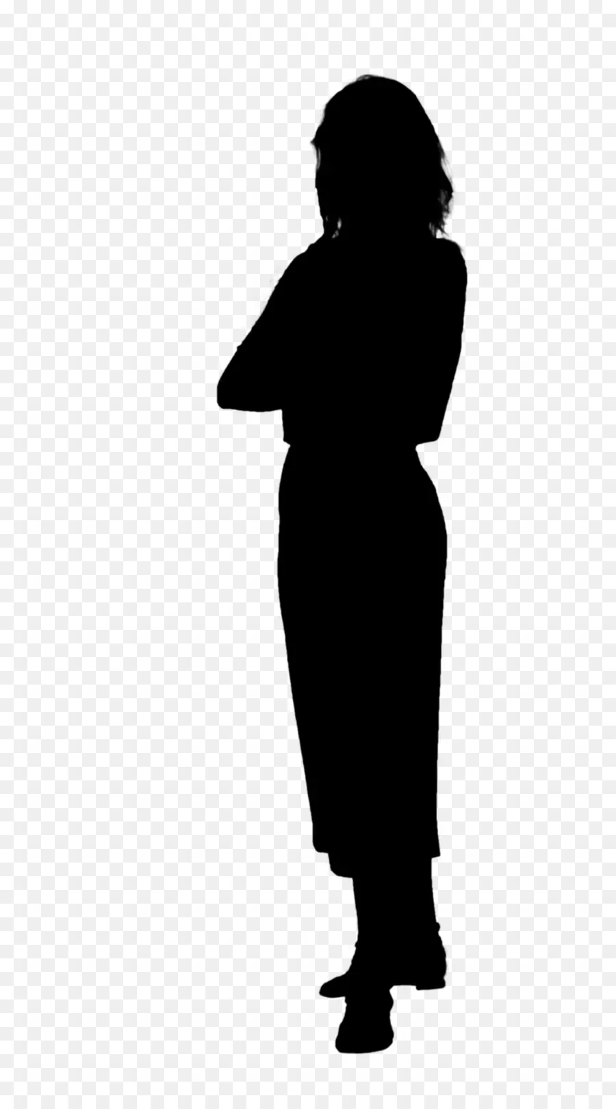 Silhouette，Humaine PNG