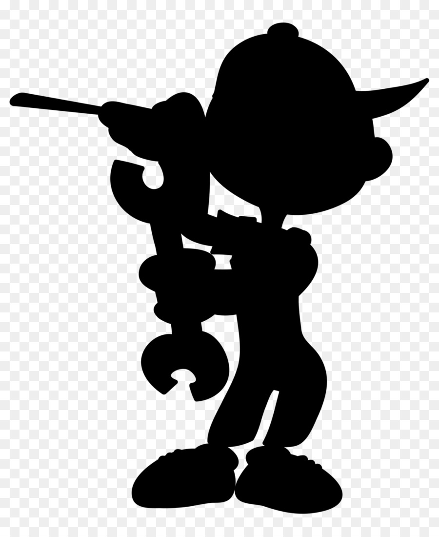 Caractère，Silhouette PNG