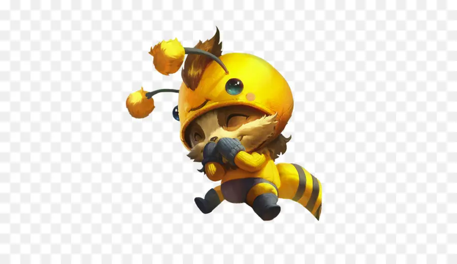 Personnage De Costume D'abeille，Jaune PNG