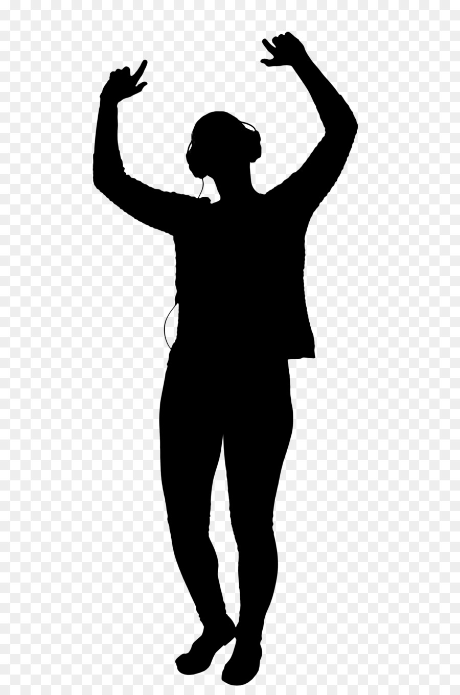 Silhouette De Danseur，Danse PNG