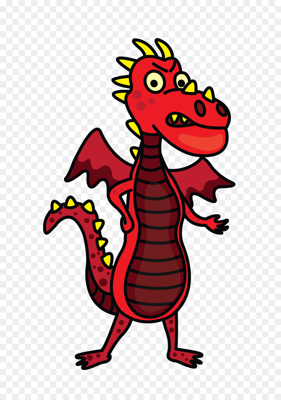 Dragon De Dessin Animé，Mythique PNG