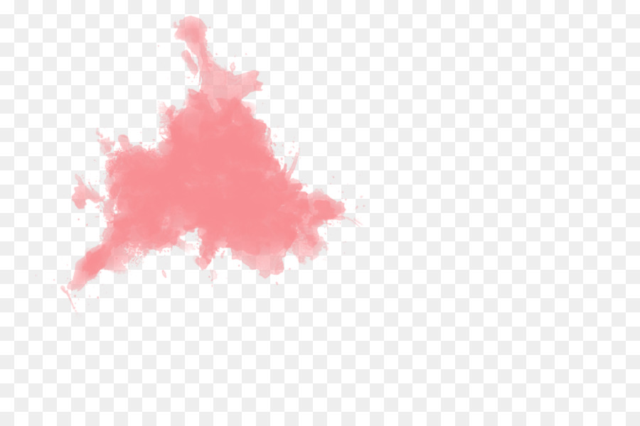 éclaboussure Rose，Aquarelle PNG