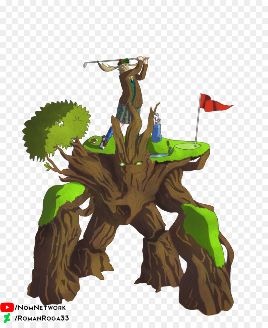 Arbre，Dessin Animé PNG