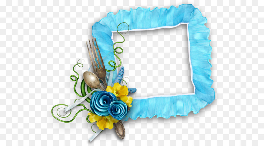 Cadre Décoratif，Fleurs PNG