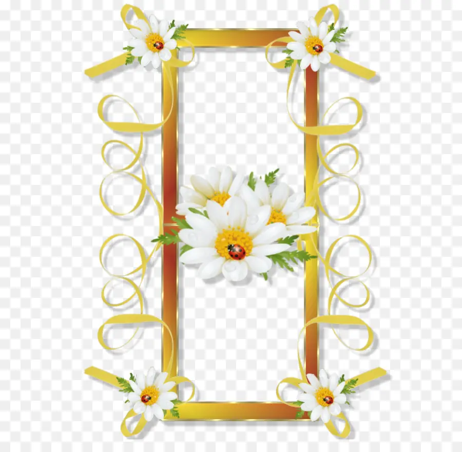 Cadre Floral，Fleurs PNG