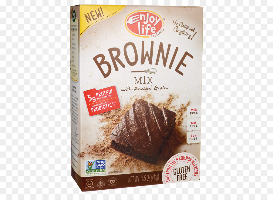 Profiter De La Vie Aliments，Brownie Au Chocolat PNG