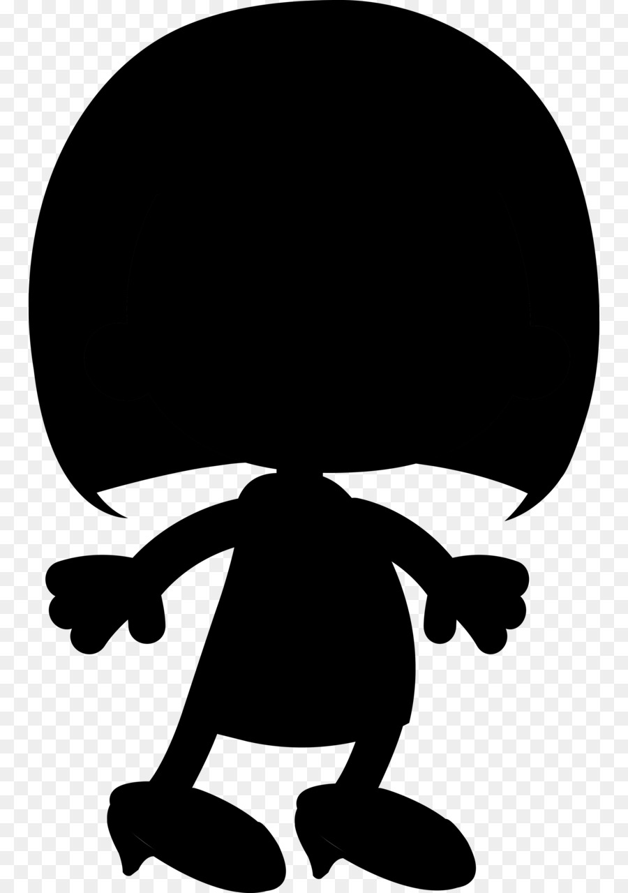 Noir Blanc M，Silhouette PNG