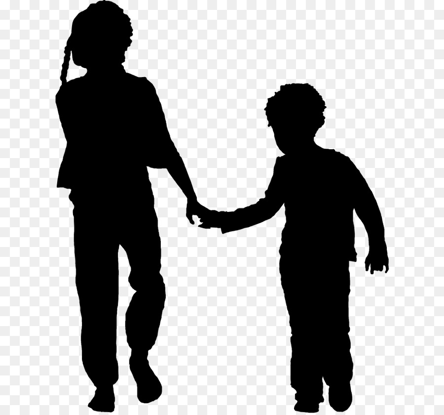 Famille Silhouette，Mère PNG