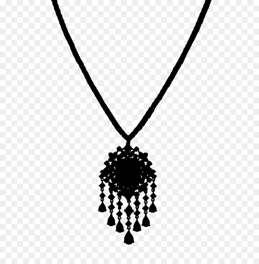 Collier Noir，Silhouette PNG