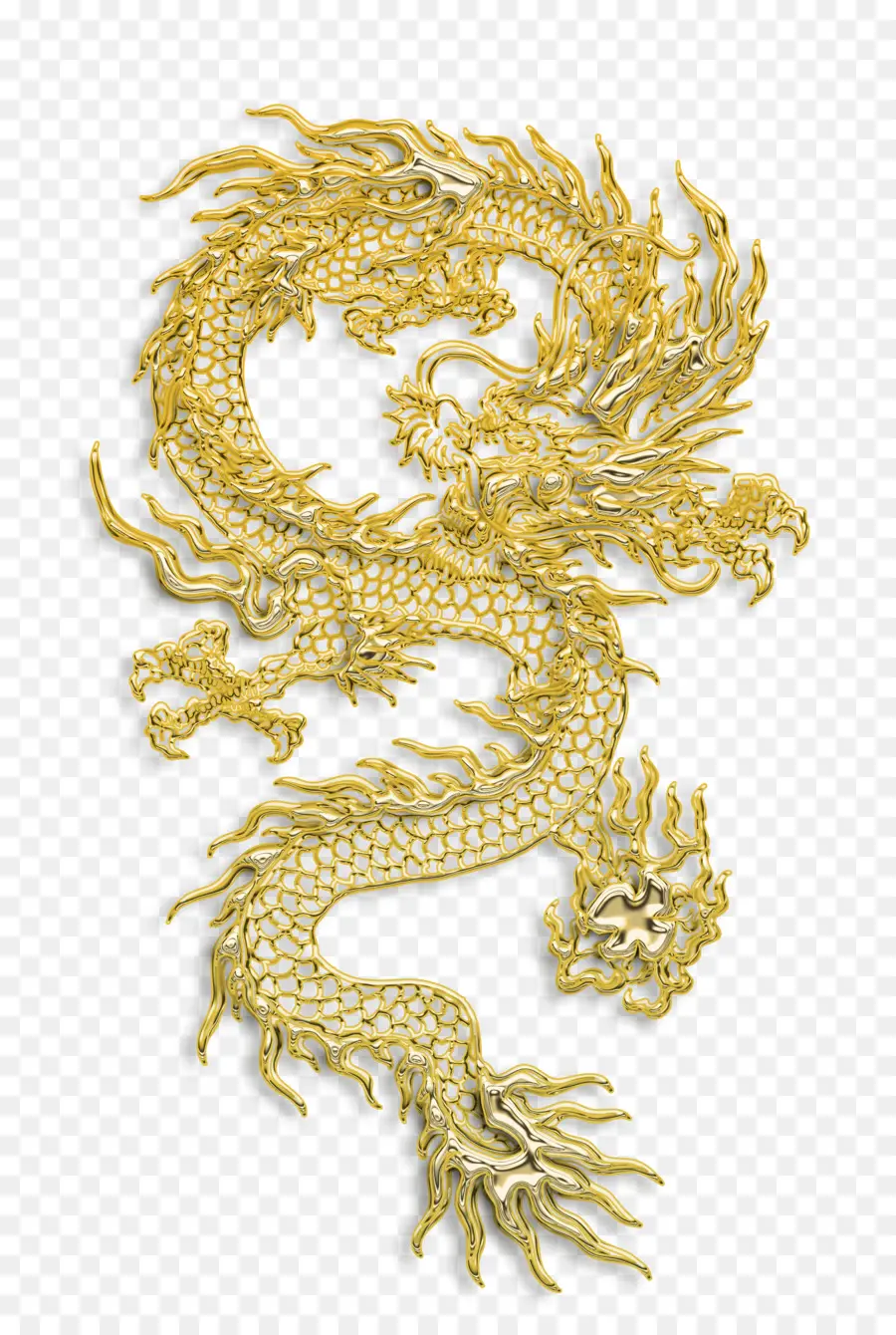 Dragon D'or，Serpent PNG