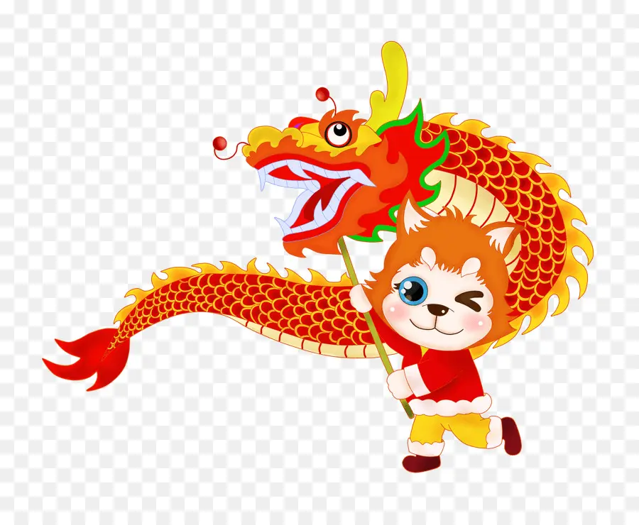 Danse Du Dragon，Chine PNG