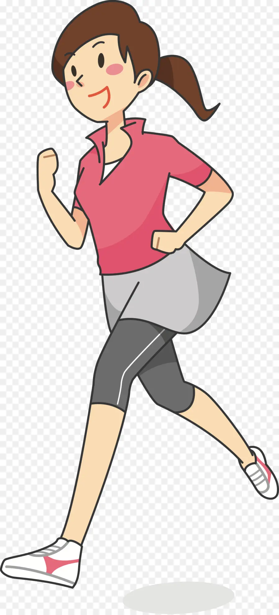 Femmes Clips，Jogging PNG