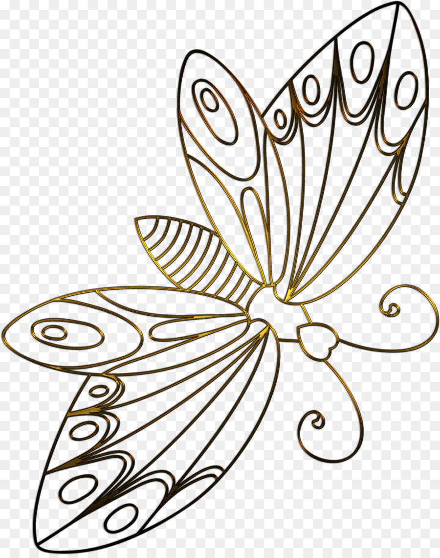 Papillon，Contour PNG