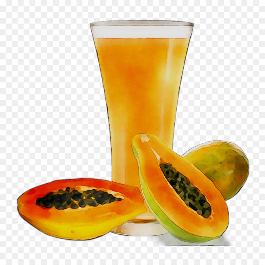 Boisson à L'orange，La Papaye PNG