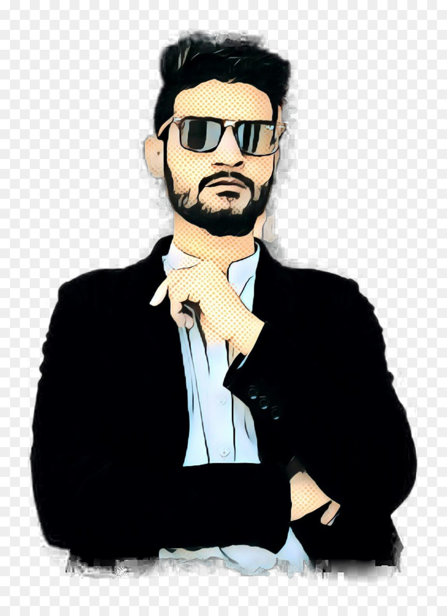 Barbe，Lunettes PNG