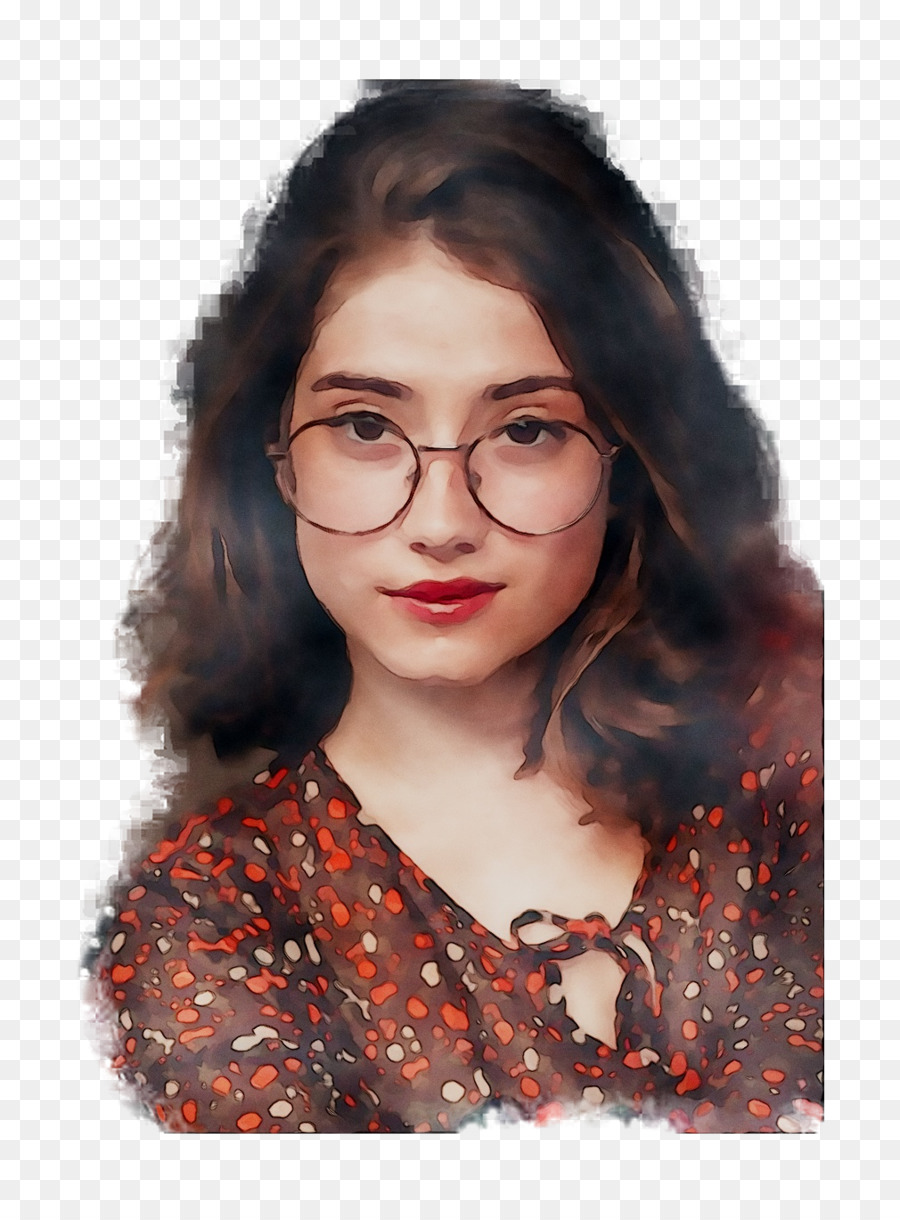 Portrait，Lunettes PNG