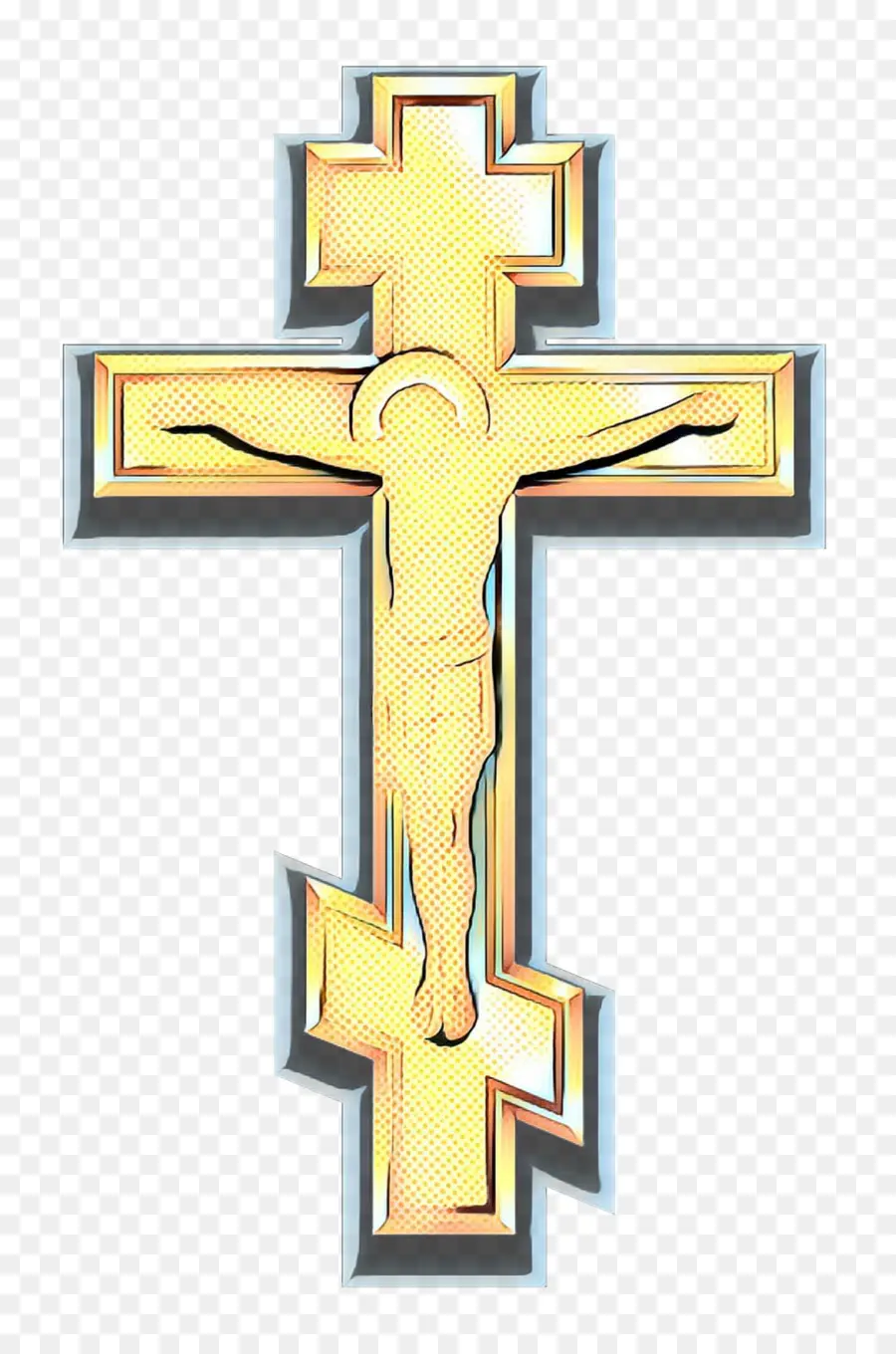 Croix D'or，Jésus PNG