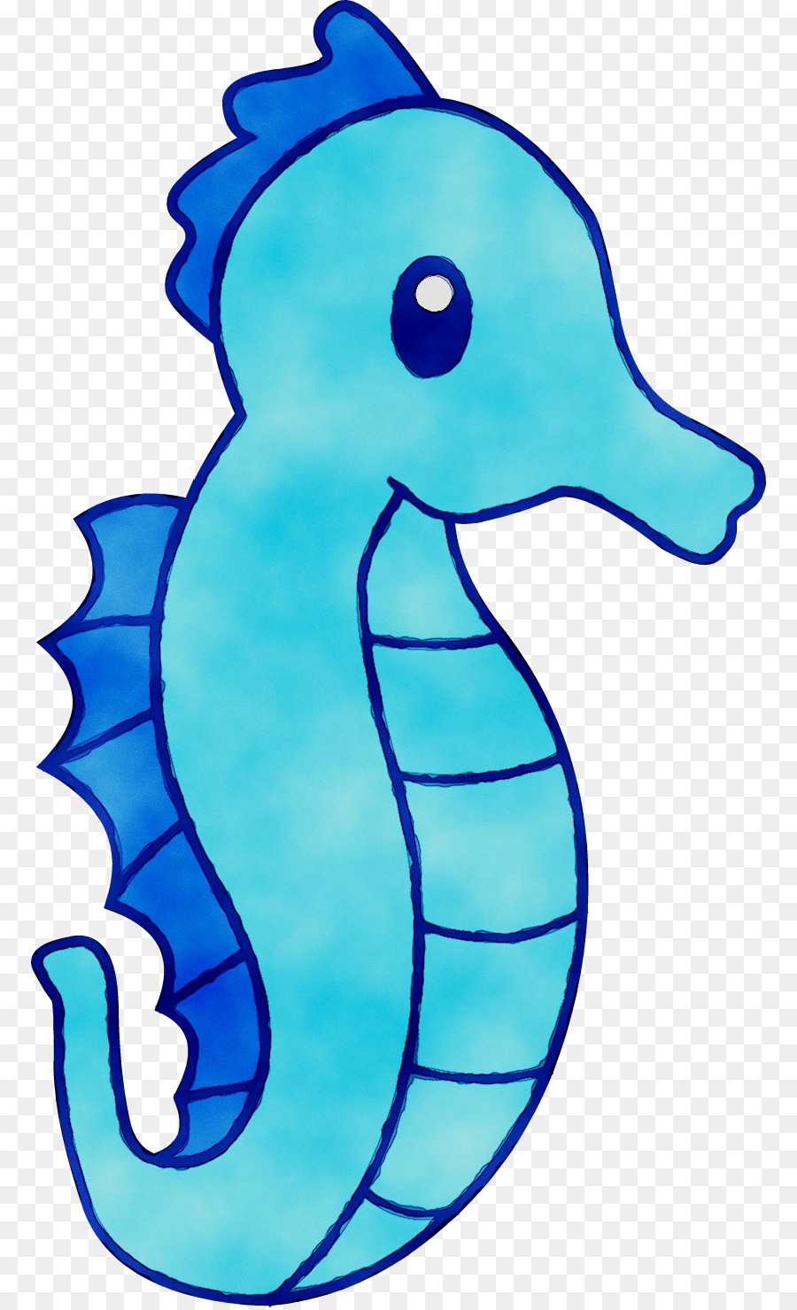 Dessin Animé Hippocampe，Marin PNG