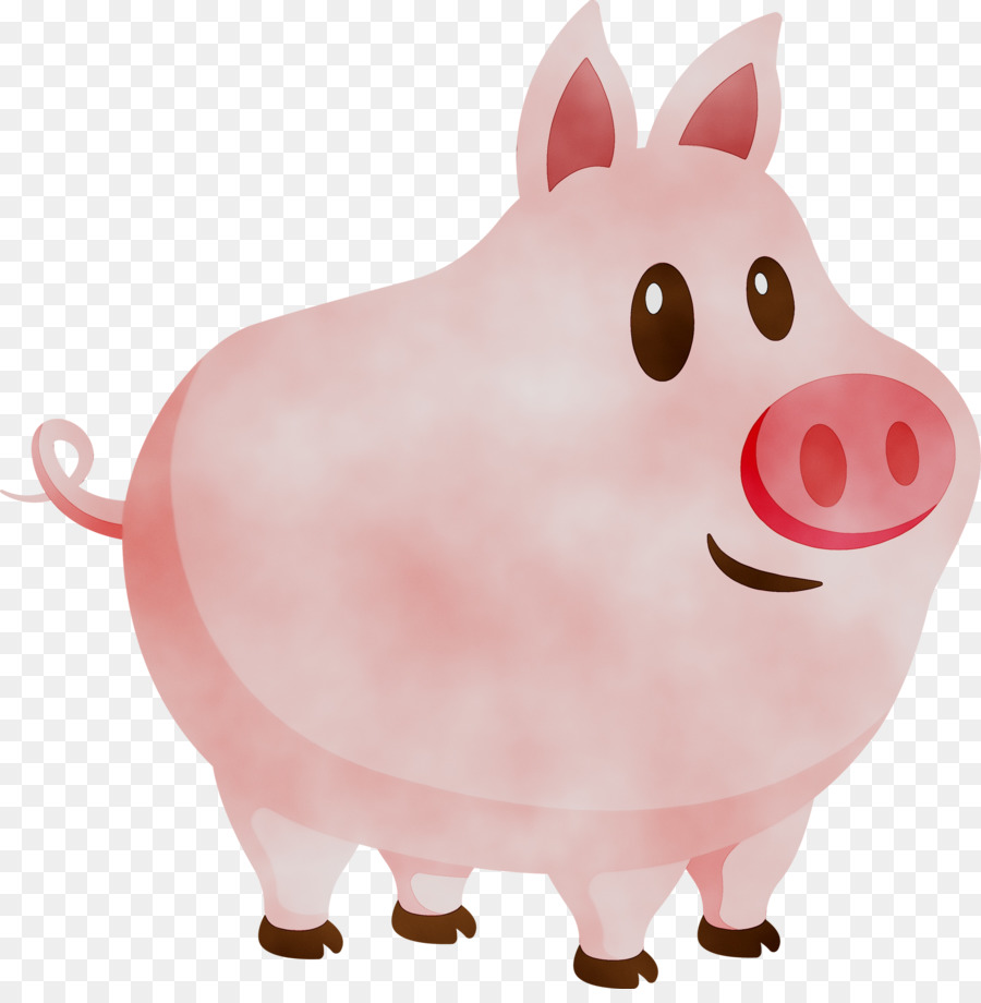 Cochon Mignon，Dessin Animé PNG