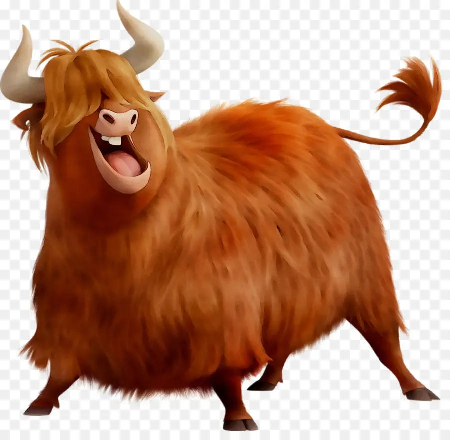 Yak，Fourrure PNG