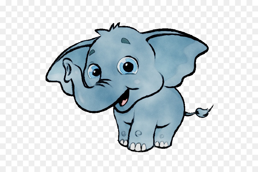 Éléphant，Dessin Animé PNG