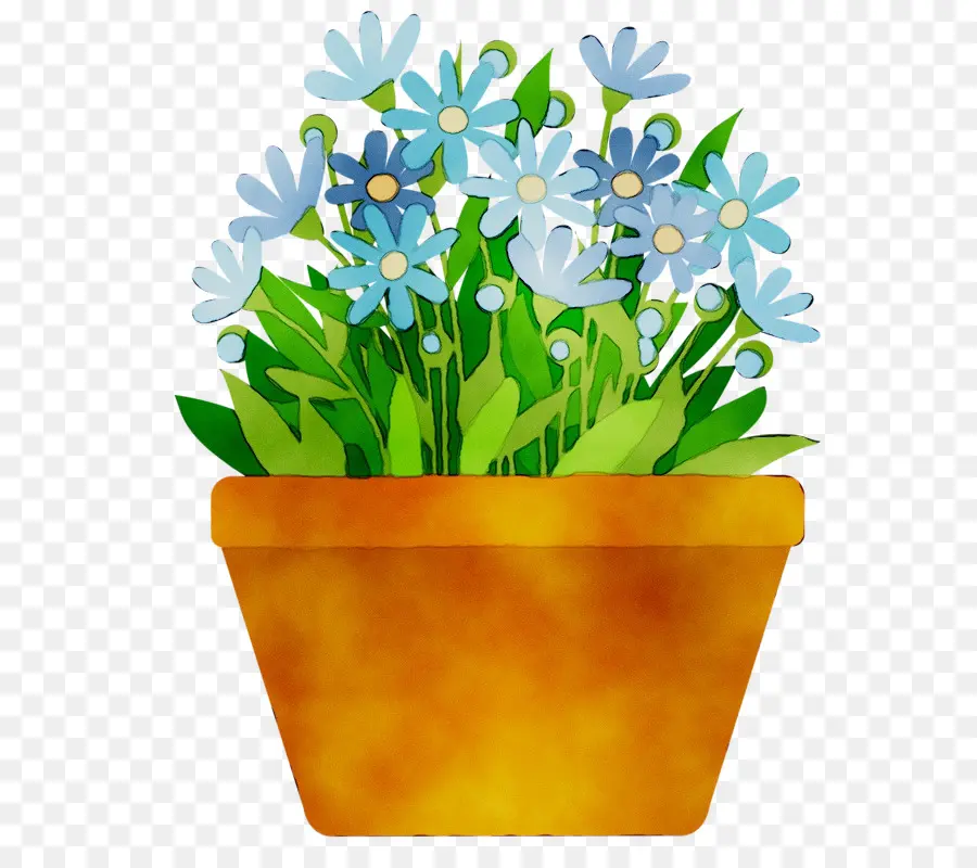 Fleurs En Pot，Pot PNG