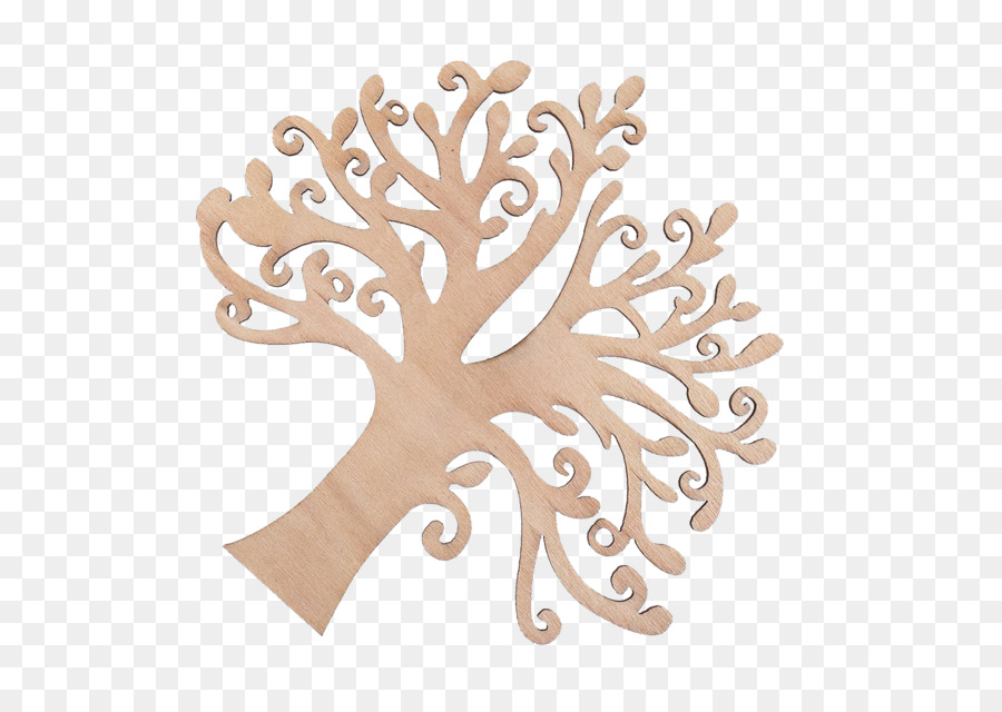 Arbre Décoratif，En Bois PNG