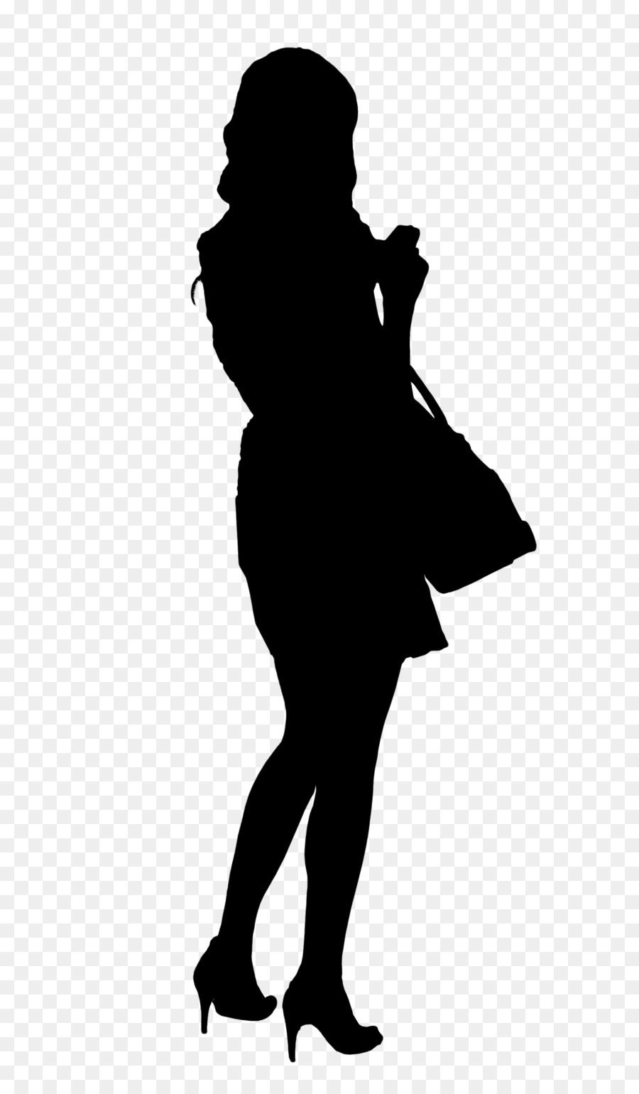 Femme Silhouette，Femelle PNG