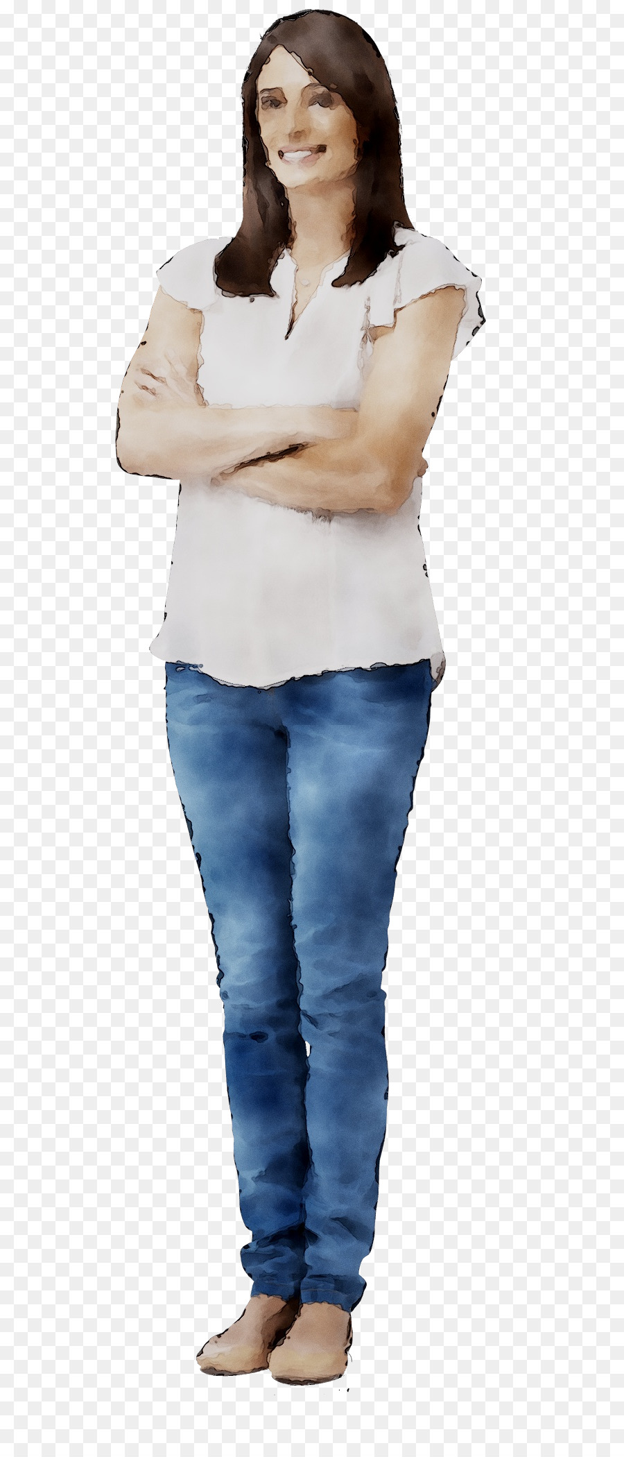 Jeans，L'épaule PNG