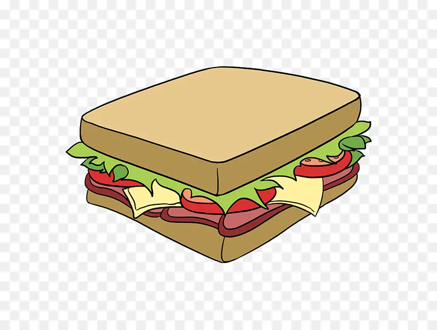Sandwich，Dessin PNG