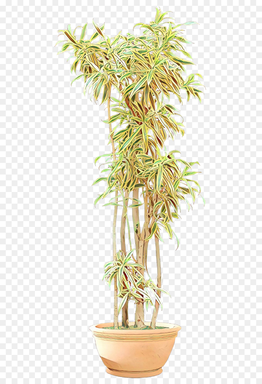 Flowerpot，Arbre PNG