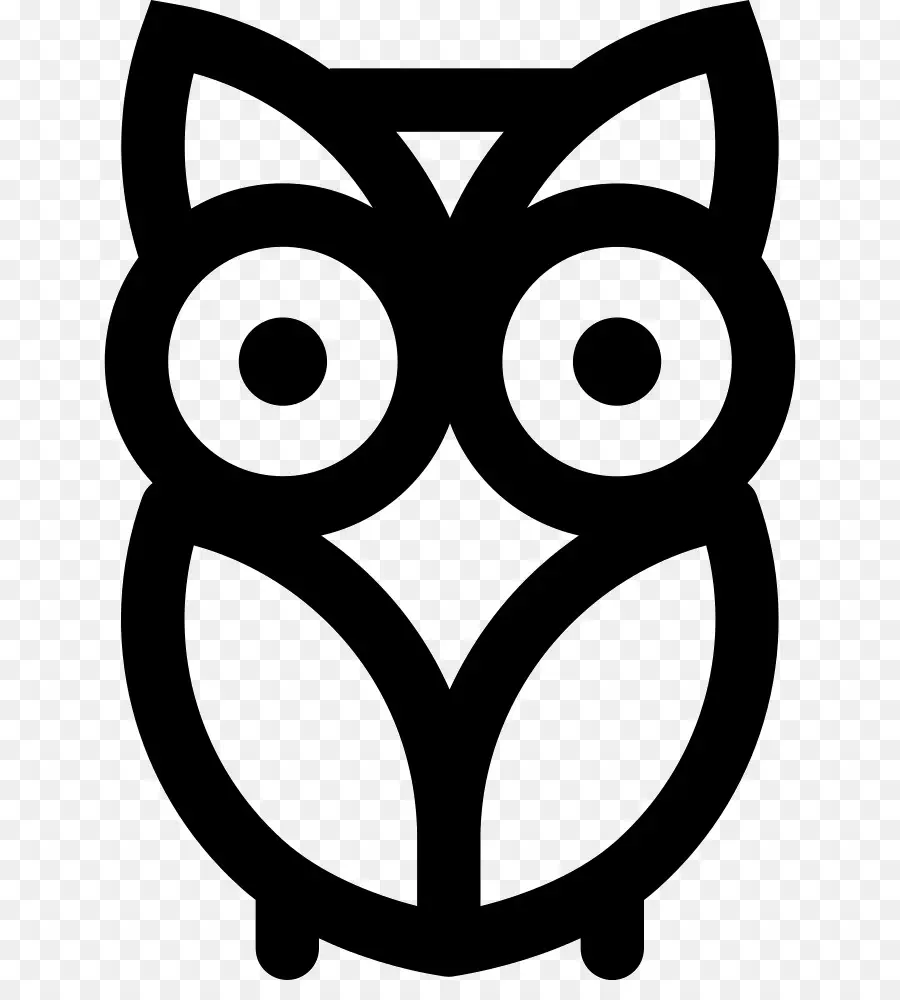 Silhouette De Hibou，Hibou PNG