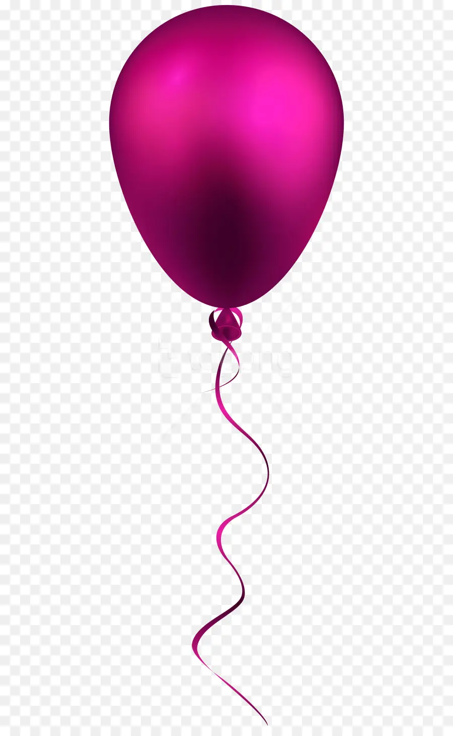 Ballon Violet，Faire La Fête PNG