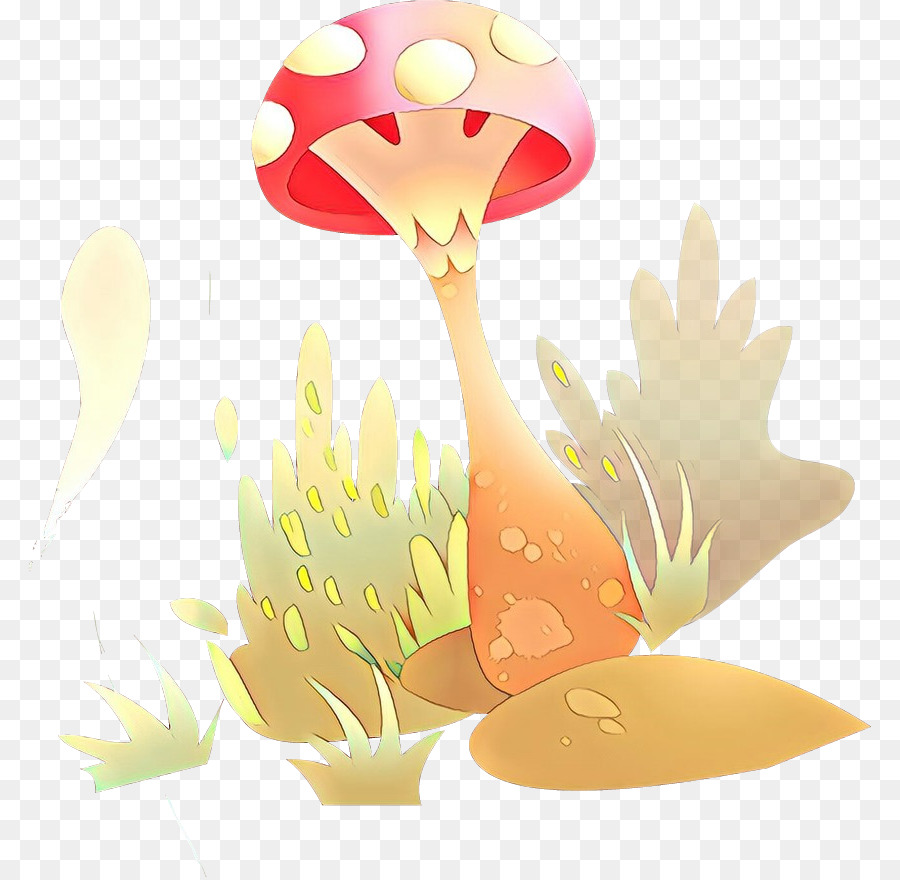 Champignon，Herbe PNG