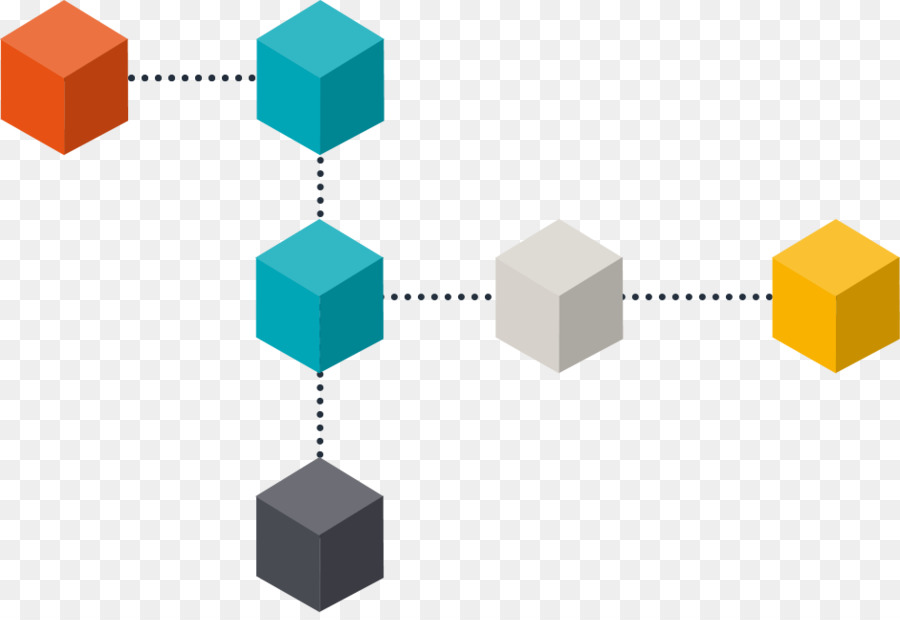 Cubes De Blockchain，Chaîne De Blocs PNG