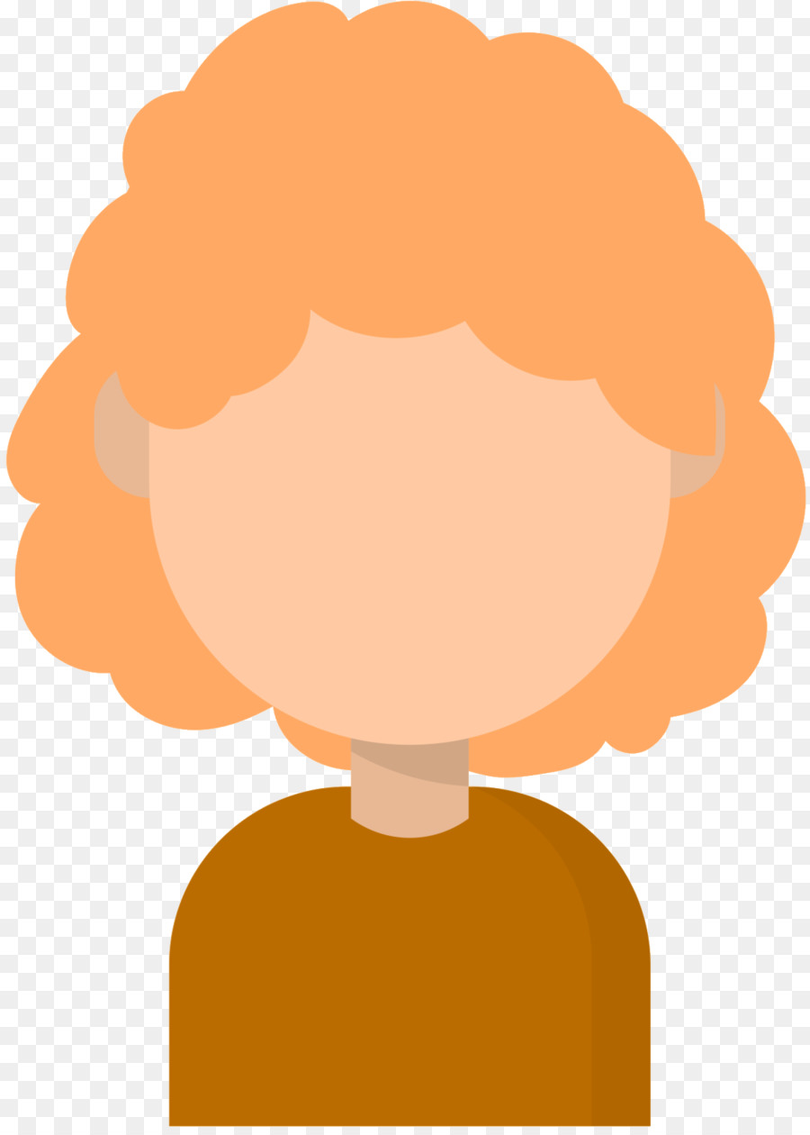 Cheveux Bouclés，Femme PNG