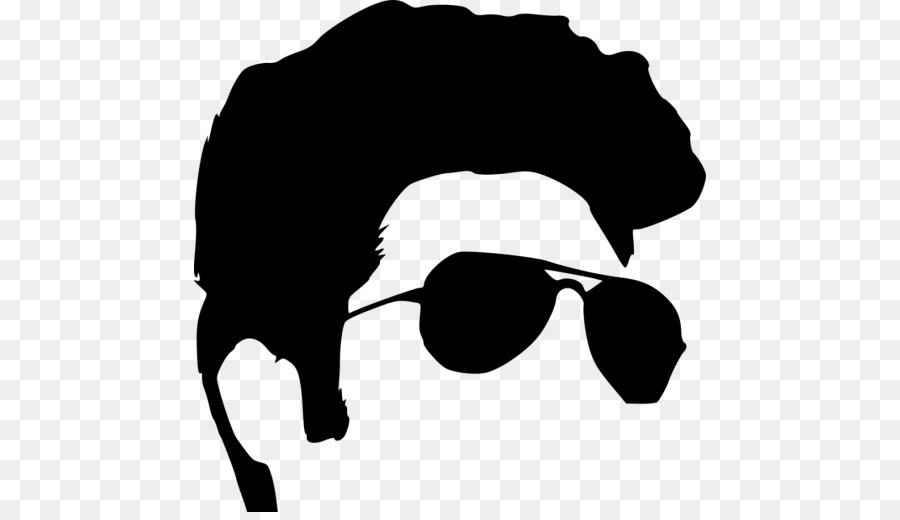 Silhouette，Cheveux PNG