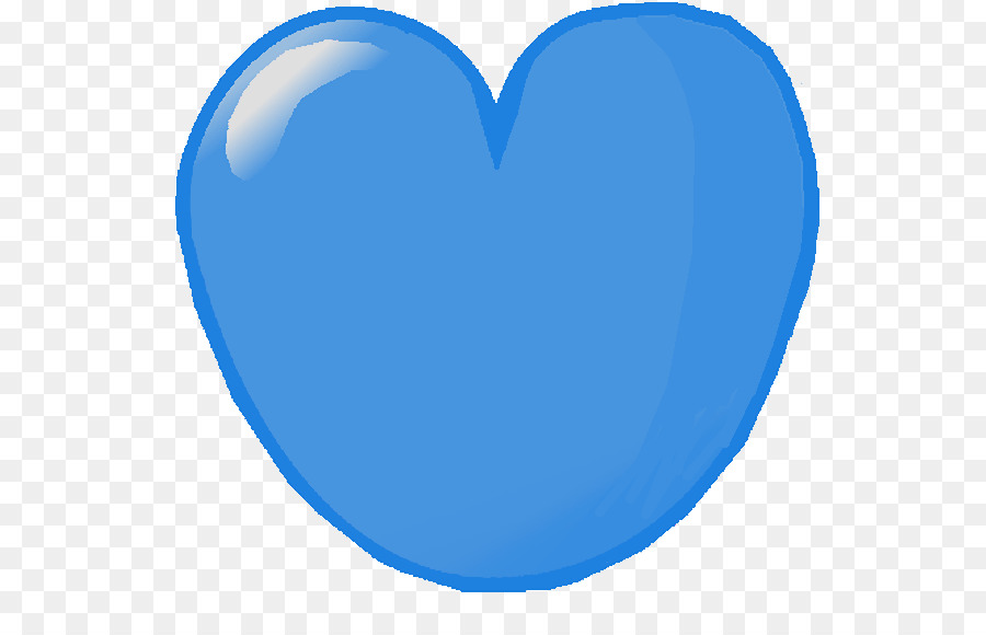 Ballon Coeur Bleu，Cœur PNG