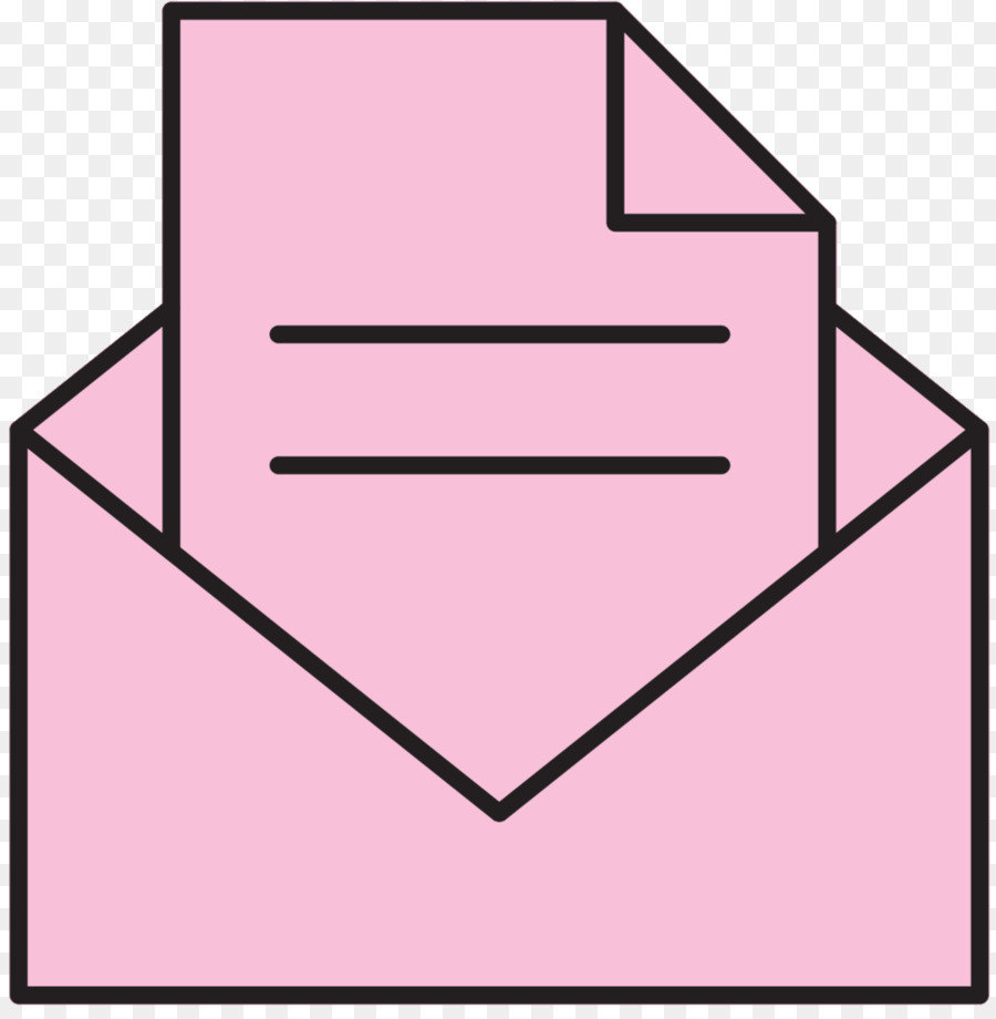 Enveloppe Rose，Mail PNG