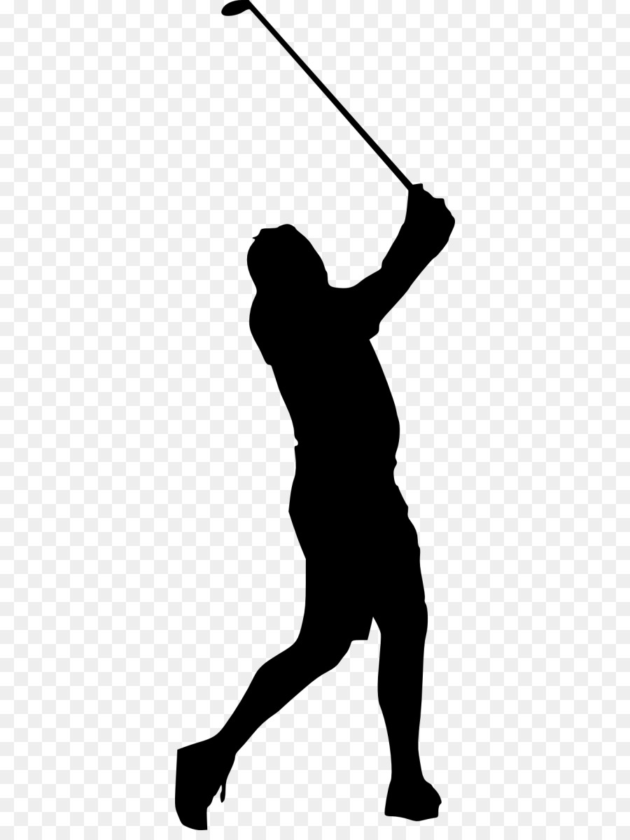 Silhouette，Golf PNG