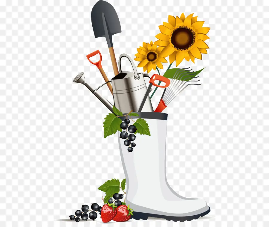 Outils De Jardinage，Botte PNG